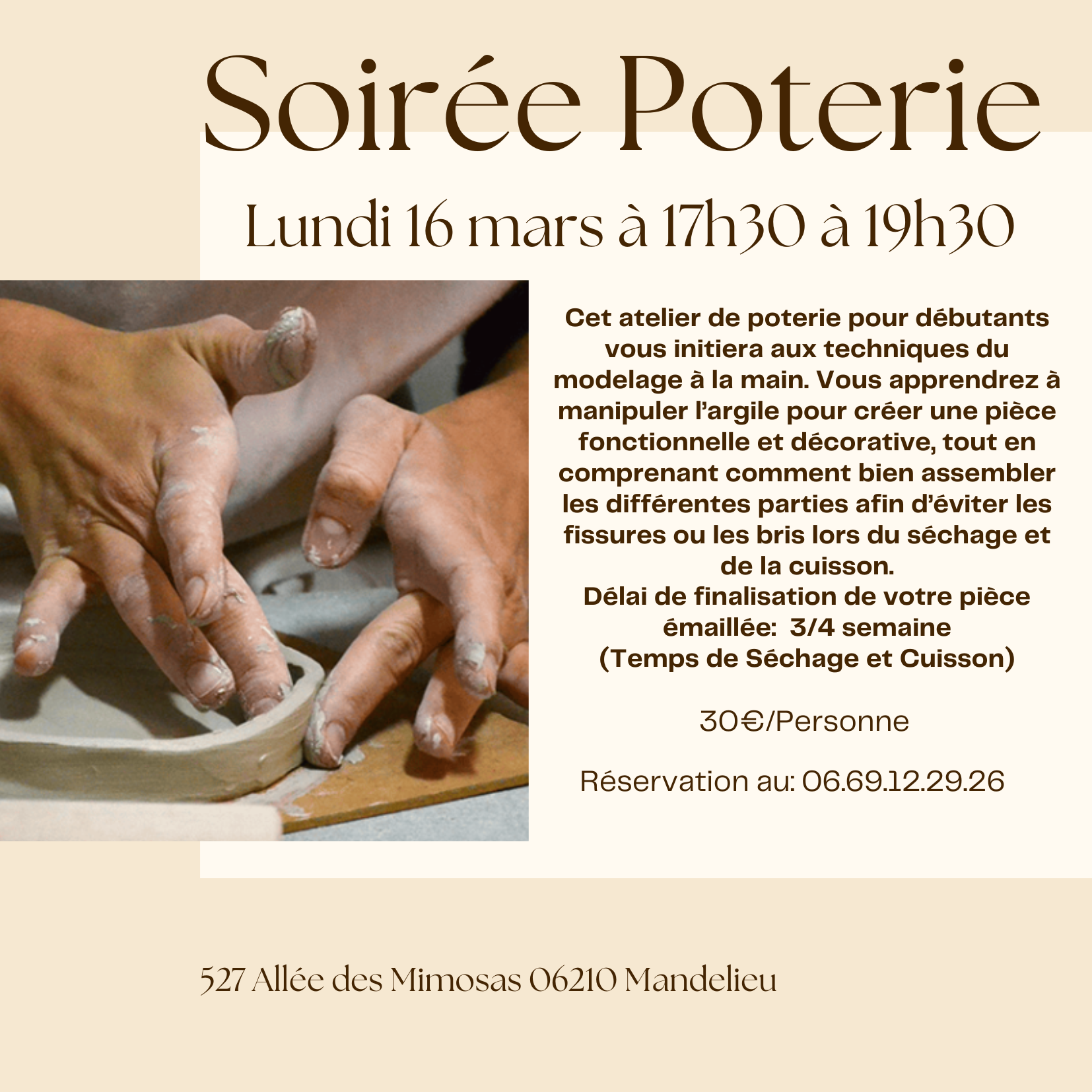 Poterie 16mars